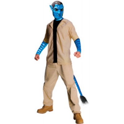 Costume et masque du film Avatar pour homme