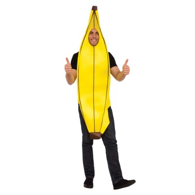 Costume pour adulte de banane économique