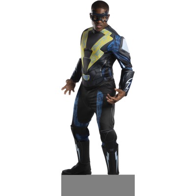 Costume du super-héros Black Lightning pour adulte