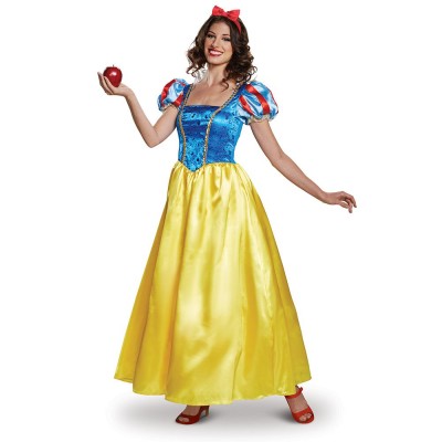 Costume de la princesse Blanche-neige pour adulte deluxe du film classique de Disney