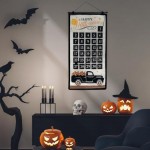 Calendrier de l'avant pour Halloween