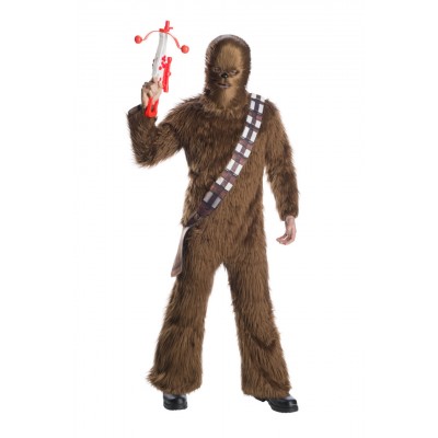Costume pour adulte de Chewbacca de la Guerre des étoiles/ Star Wars