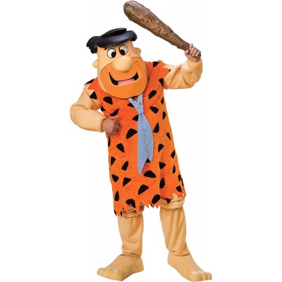 Costume de Mascotte « Les Pierrafeux » de Fred Caillou-Flintstone adulte standard