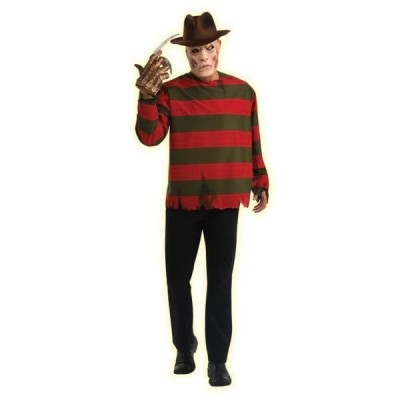 Costume économique de Freddy Kruger pour adulte / Elm Street