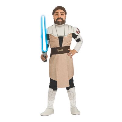 Costume pour enfant d'Obi Wan Kenobi de la Guerre des étoiles/ Clone Wars