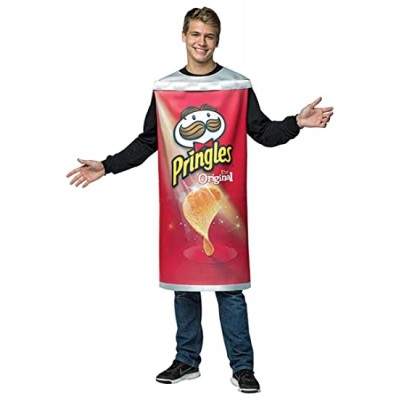 Costume de boite de chips Pringles