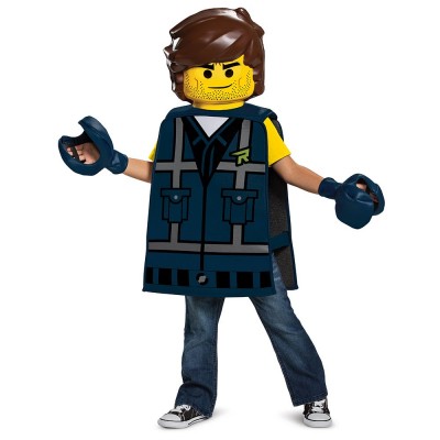 Costume pour jeune enfant du personnage REX du film Lego.