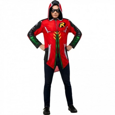 Costume pour adulte avec capuchon du personnage de Robin de la série de film Batman 
