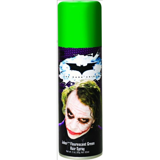 Fixatif à cheveux de couleur verte pour le personnage de Joker/ produit officiel